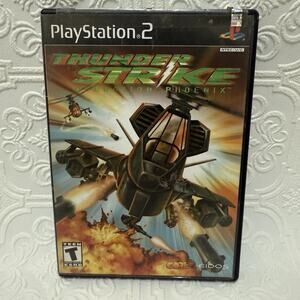 ThunderStrike: Operation Phoenix (Sony PlayStation 2, 2001) NO MANUAL